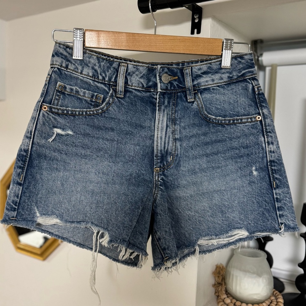 Dynamite ‘Claudia’ High Rise Denim Shorts